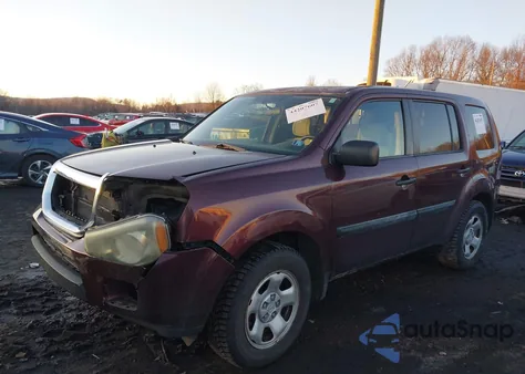 2011 Honda Pilot Lx z USA, uszkodzony, nr VIN 5FNYF4H23BB061541